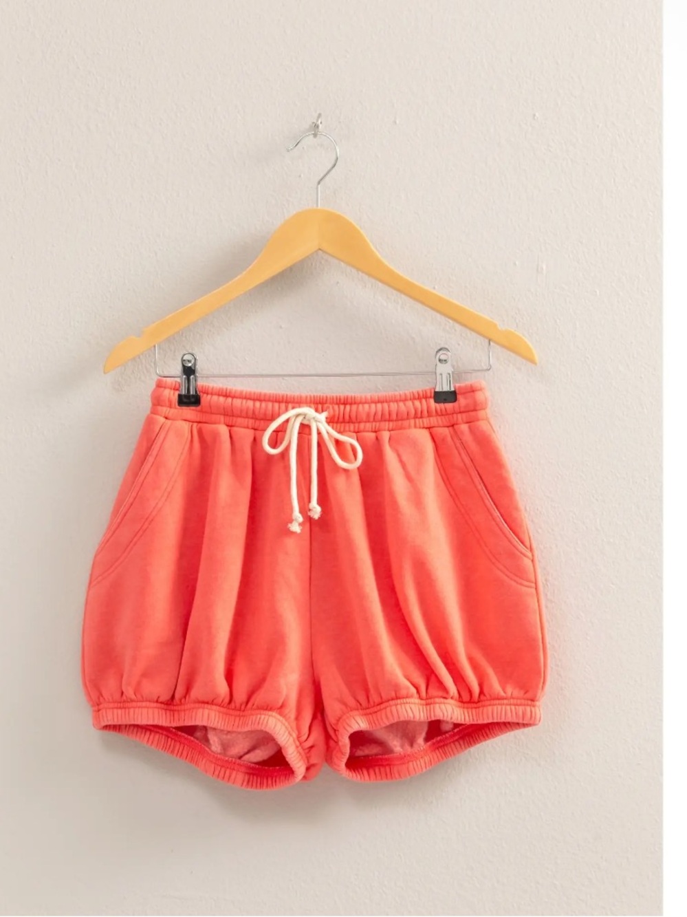 Double Zero- Coral Bubble Shorts